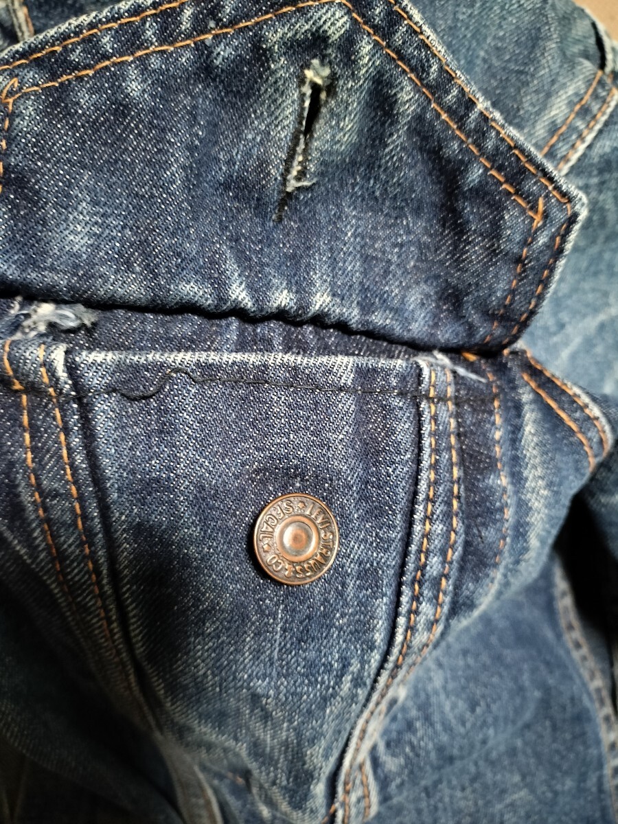 Levi's リーバイス 70505 デニムジャケット ビッグE 44 BIG E 71205 557XX 558XX 506XX 507XX 4th ビンテージ