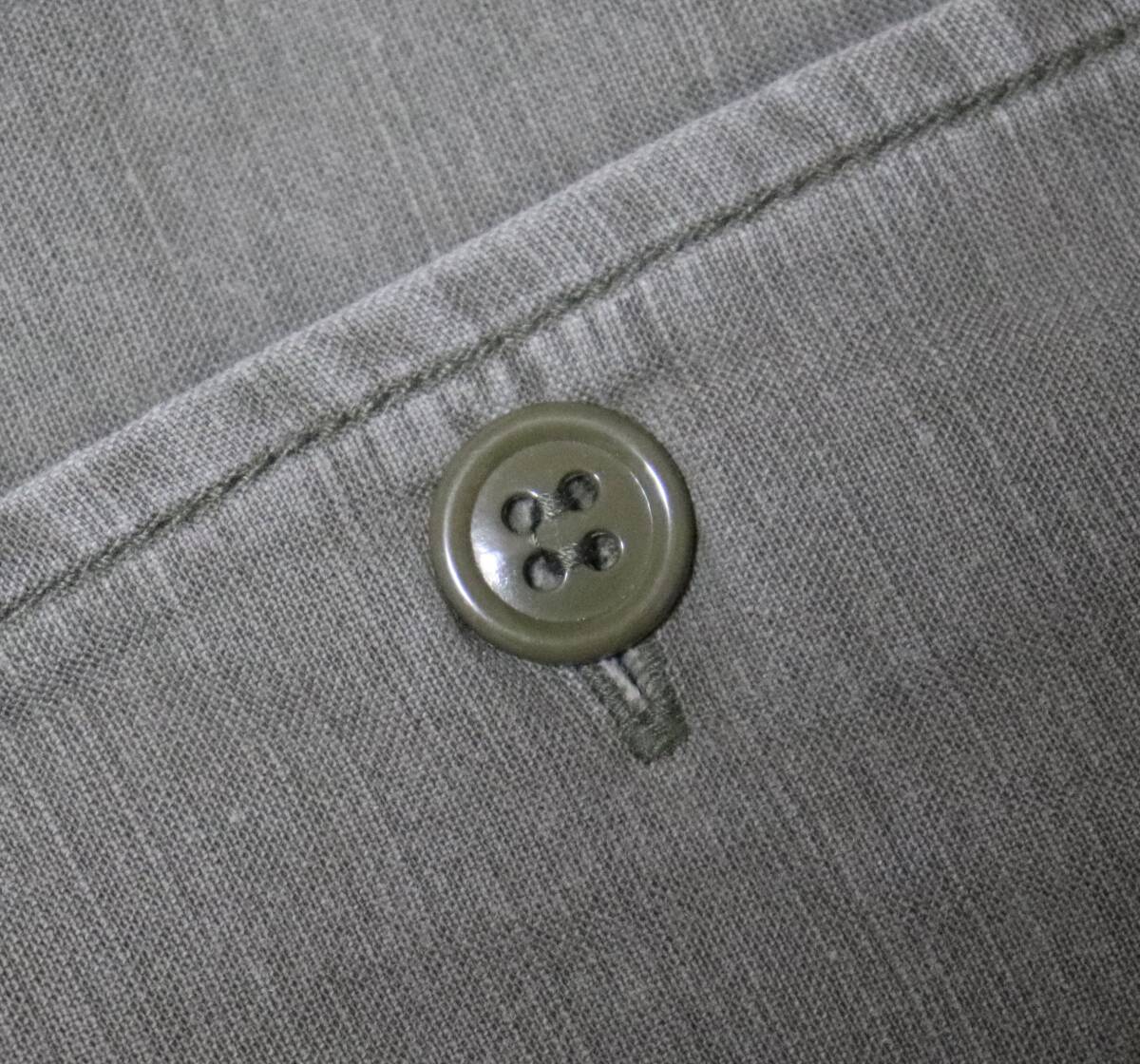 定価18000 新品 本物 REMI RELIEF ミリタリー シャツ XL RN2009SD レミレリーフ 1039_画像3