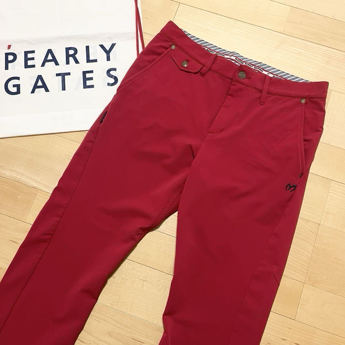 ★美品 マスターバニーエディション ストレッチパンツ メンズ ★送料無料 正規品 パーリーゲイツ_画像2
