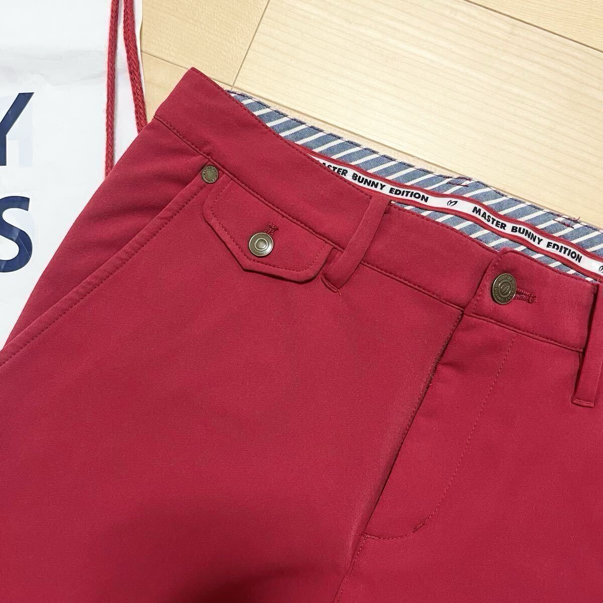 ★美品 マスターバニーエディション ストレッチパンツ メンズ ★送料無料 正規品 パーリーゲイツ_画像4