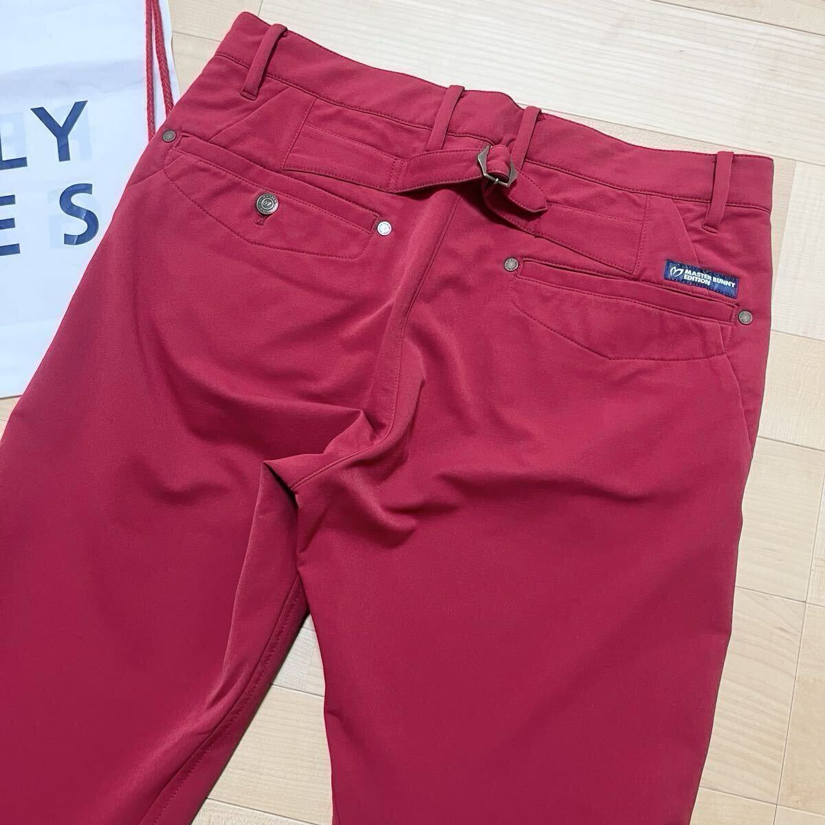 ★美品 マスターバニーエディション ストレッチパンツ メンズ ★送料無料 正規品 パーリーゲイツ_画像6