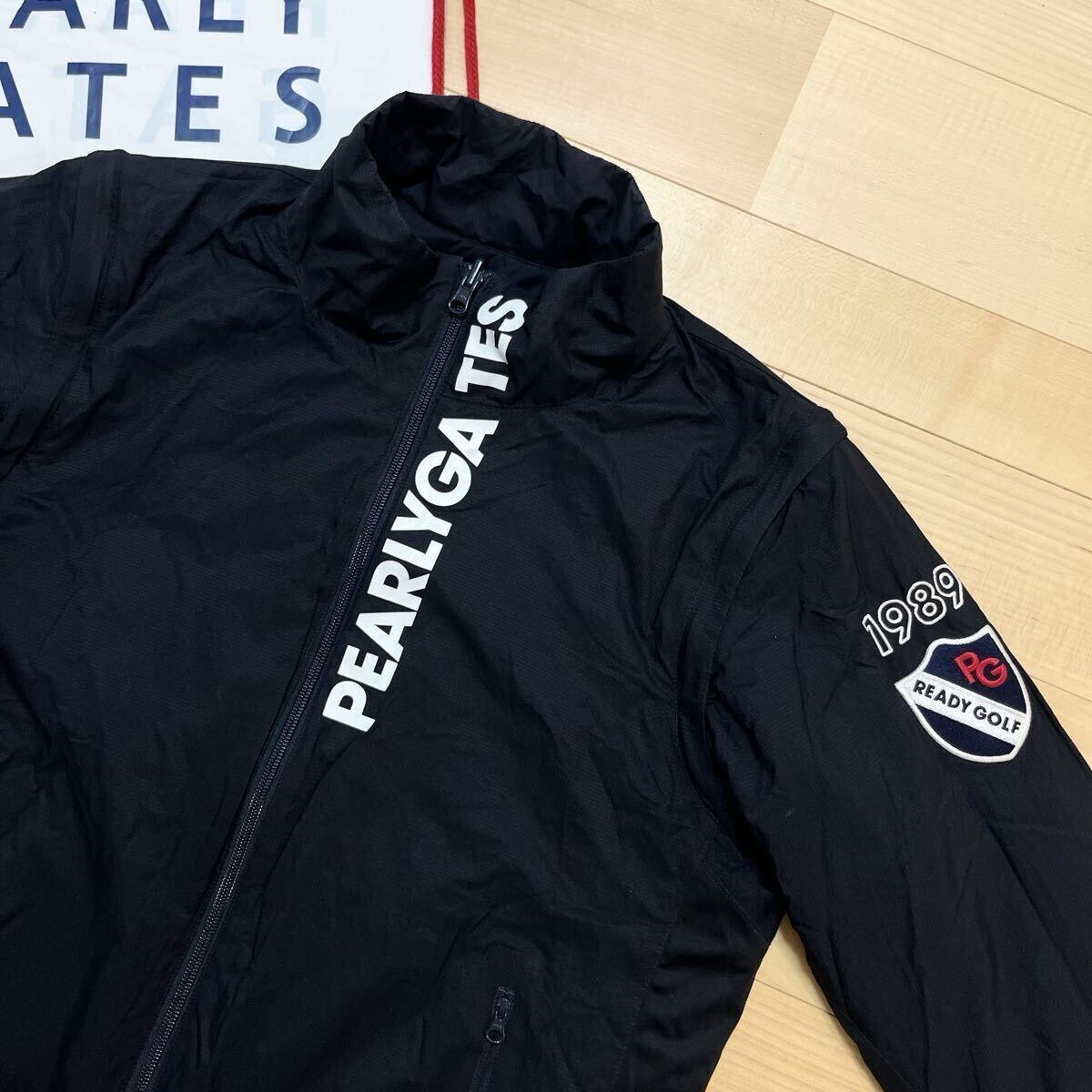 ★美品 パーリーゲイツ 4WAY リバーシブルジャケット スニードブルゾン ベスト メンズ ★送料無料 正規品 _画像2