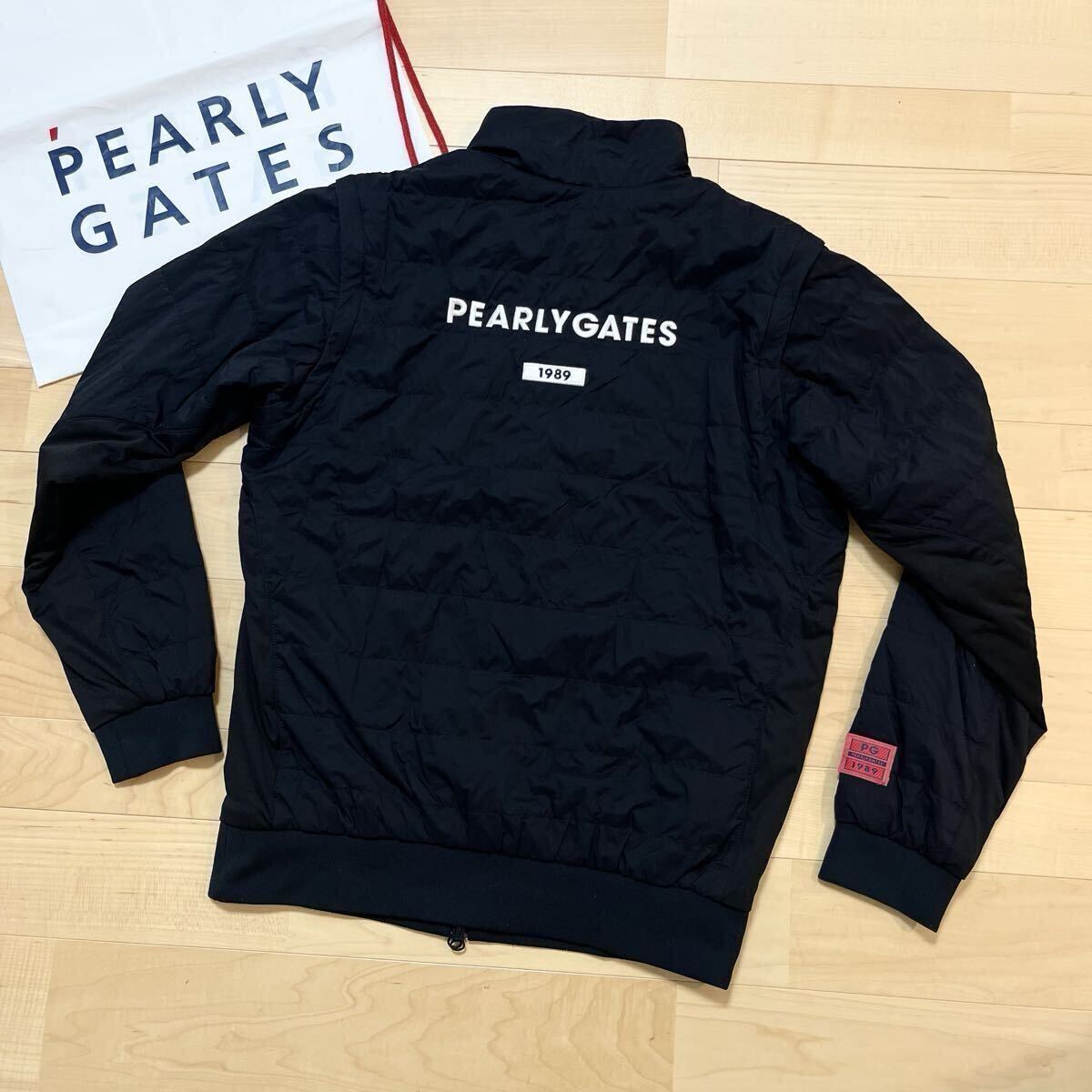 ★美品 パーリーゲイツ 4WAY リバーシブルジャケット スニードブルゾン ベスト メンズ ★送料無料 正規品 _画像8