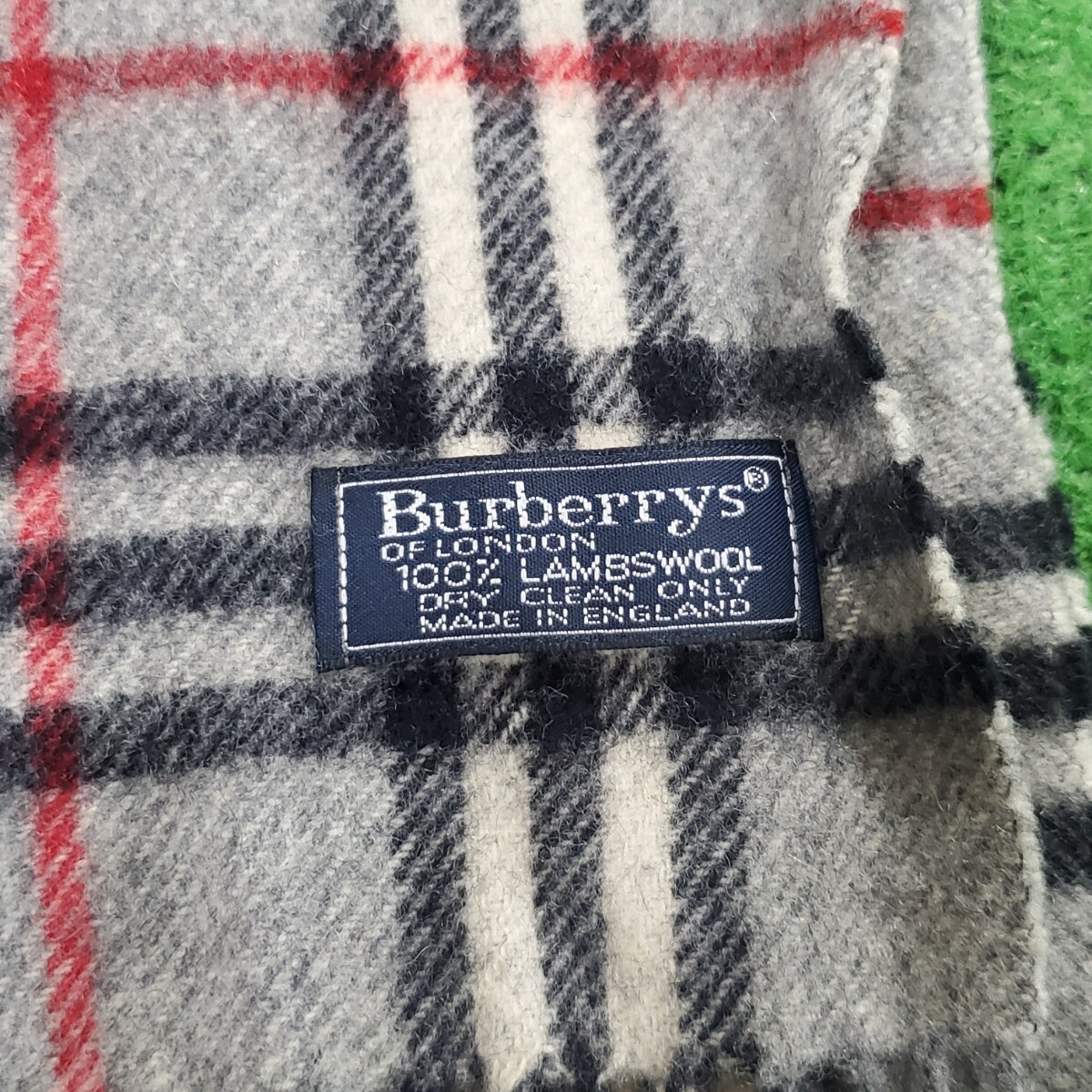 BURBERRY バーバリー マフラー まとめ売り 2本 チェック グレー ブラウン ノバチェック 正規(guī)品 オススメ カシミヤ カシミア ラムウール