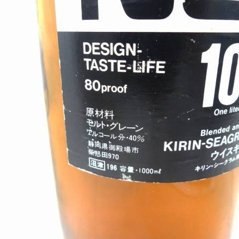 お酒　キリン　ウィスキー1級　NEWS　1000　1000ml　40％　KIRIN