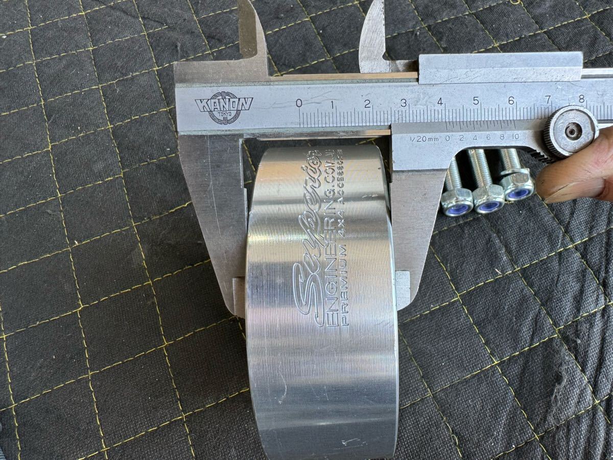 新品展示品　Superior エンジニアリング　プロペラシャフトスペーサー 40mm ランクル系？_画像4