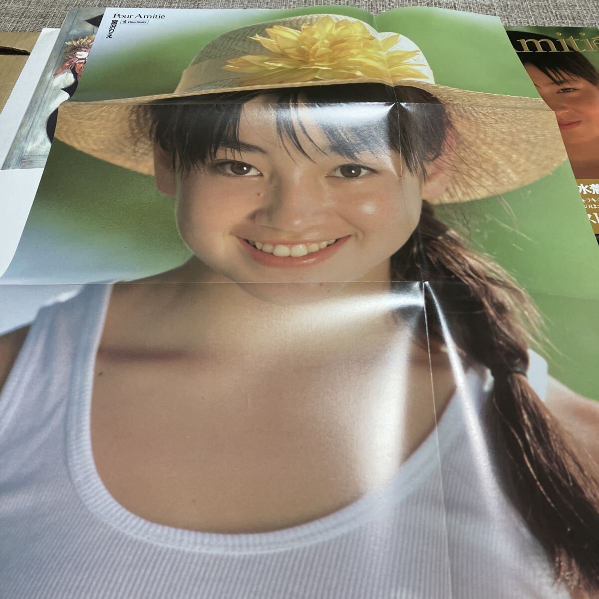 宮沢りえ　ポスター Yahoo!オークション - 中古/宮沢りえポスター /EDWIN/当時物90