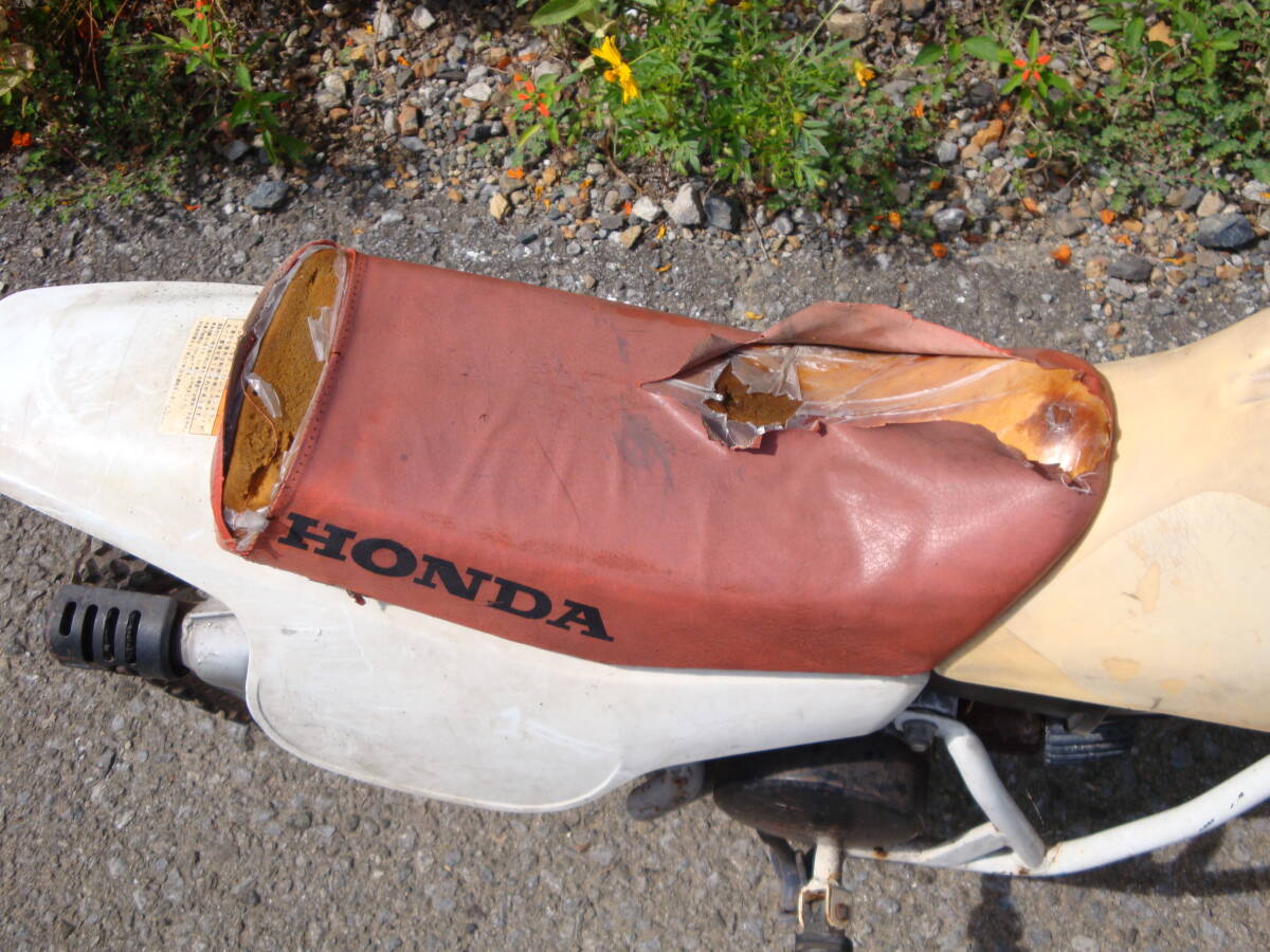 ホンダ　QR50　実働ですがジャンク扱い　子供用　ピットなどに_画像4