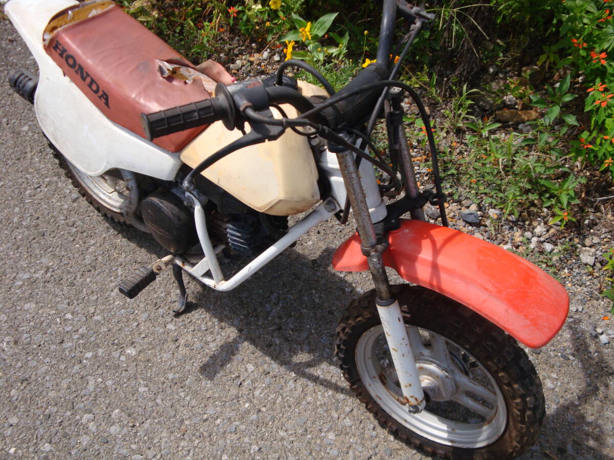ホンダ　QR50　実働ですがジャンク扱い　子供用　ピットなどに_画像2