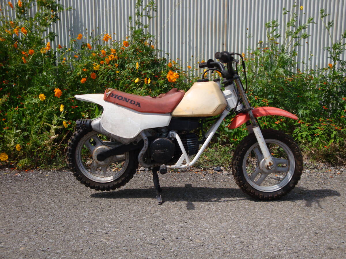 ホンダ　QR50　実働ですがジャンク扱い　子供用　ピットなどに_画像1