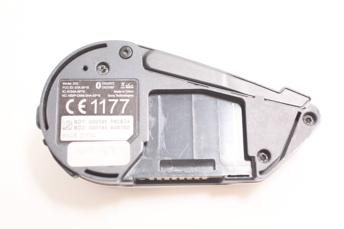 ◆◇◆◇　SENA　20S　正規(guī)品　最新ファームウエア　日本語　本體のみ　◇◆◇◆