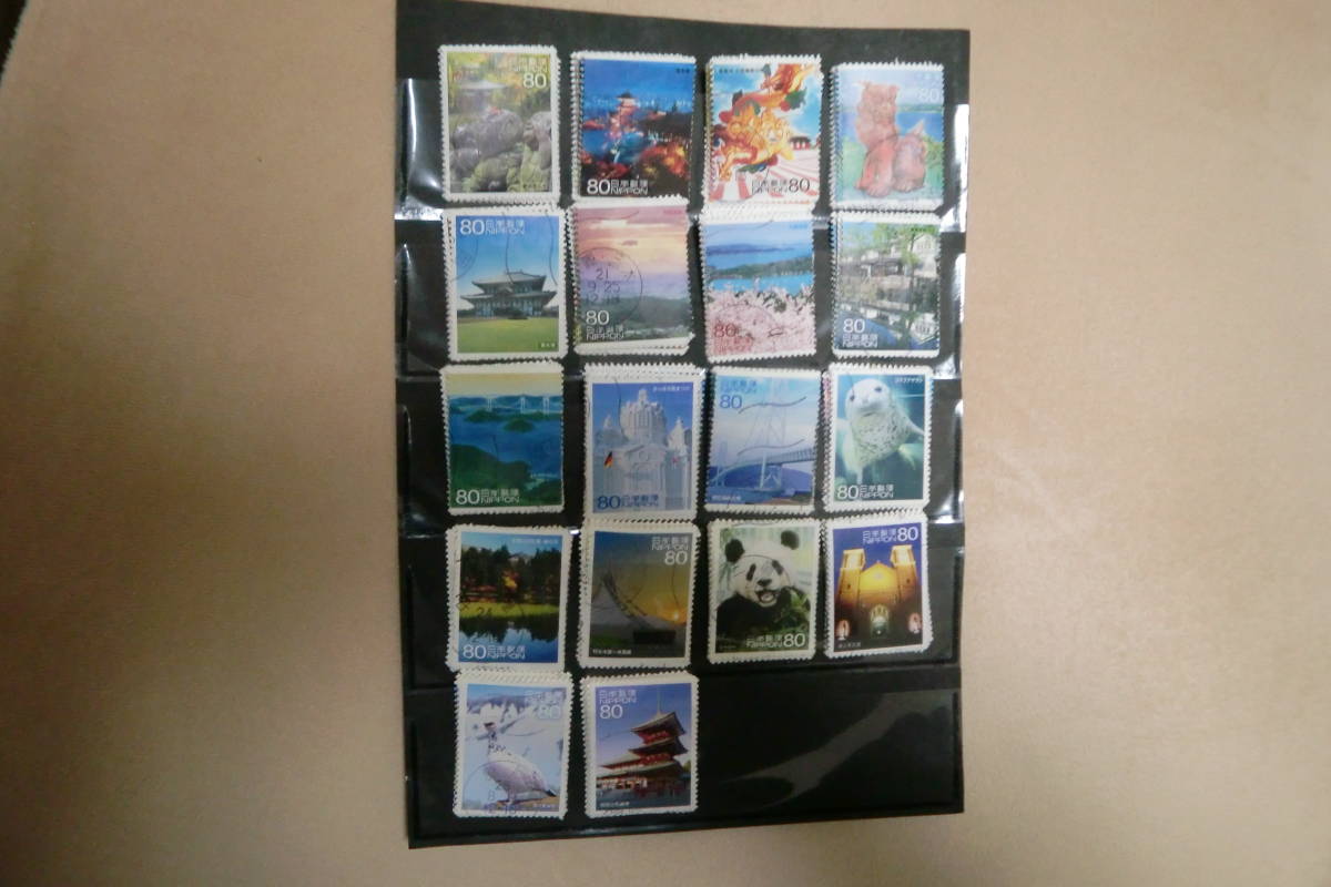 使用済 旅の風景シリーズ第1集~第18集 全180種完 _画像1
