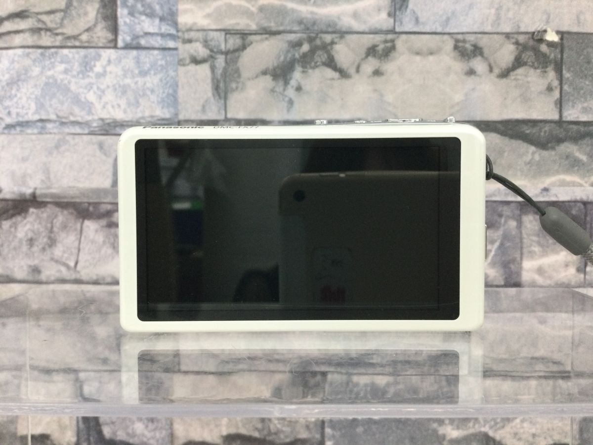 ●営KZ532-60【稼働品】Panasonic パナソニック LUMIX コンパクトデジタルカメラ DMC-FX77 コンデジ / デジカメ バッテリー 2個(gè)セット /k