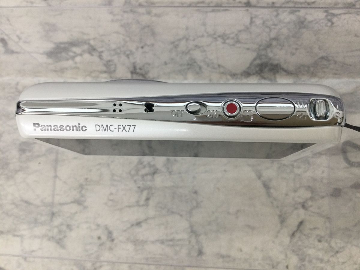 ●営KZ532-60【稼働品】Panasonic パナソニック LUMIX コンパクトデジタルカメラ DMC-FX77 コンデジ / デジカメ バッテリー 2個(gè)セット /k