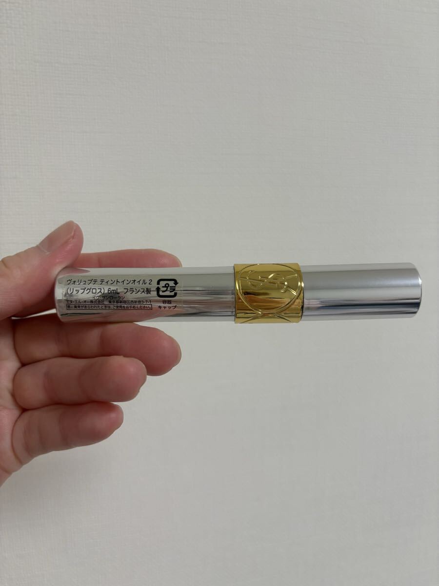 YSL ヴォリュプテティントオイル2 リップグロス ケア_画像2