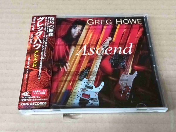 GREG HOWE ASCEND+1 KICP-708 国内盤 CD 帯付 i574_画像1