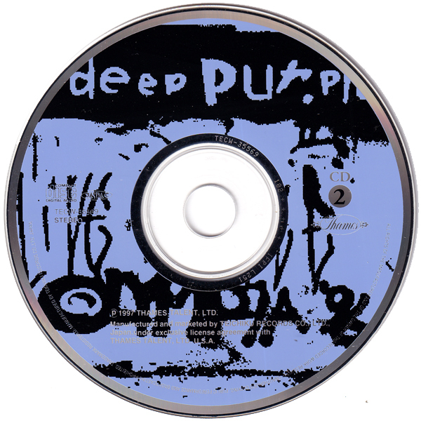 帯付2CD☆ ディープ?パープル 紫神転生（Thames TECW-35568～69）DEEP PURPLE Live At The Olympia '96 ライヴ?アット?ジ?オリンピア