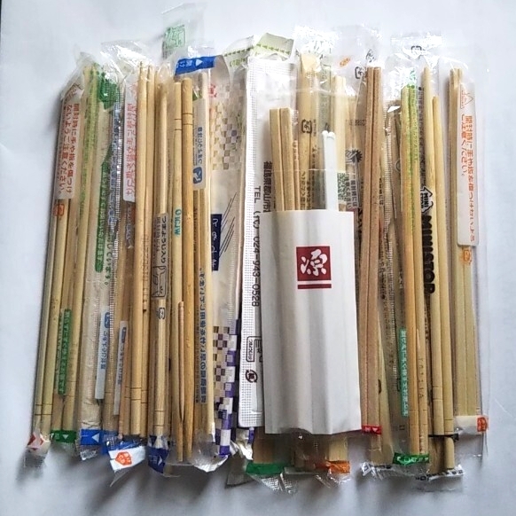 ＊未開封＊一蘭 お箸 3膳 おまけ 色んなお店の割り箸 30膳ほど 送料￥230- ラーメン 家 自宅で再現 My箸 ラー麺一蘭_画像4