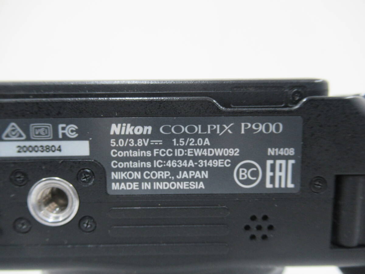 【Nikon/ニコン】申⑤199//箱付 COOLPIX P900/バッテリー付/★KO