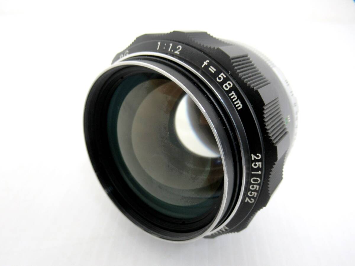 【MINOLTA/ミノルタ】申④273//MC ROKKOR-PG 1:1.2 f=58mm