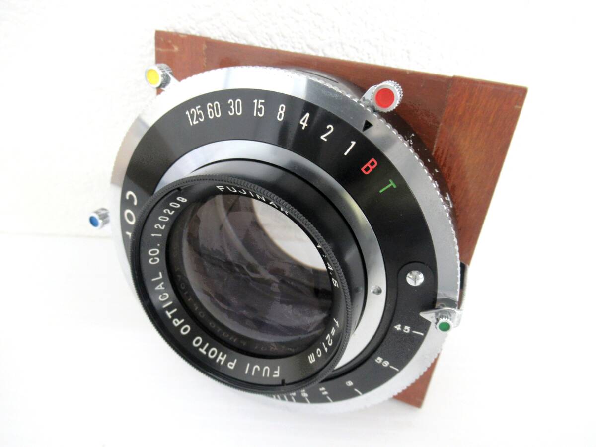 【FUJI/フジ】申④449//FUJINAR 1:4.5 f=21cm/COPAL-No.3
