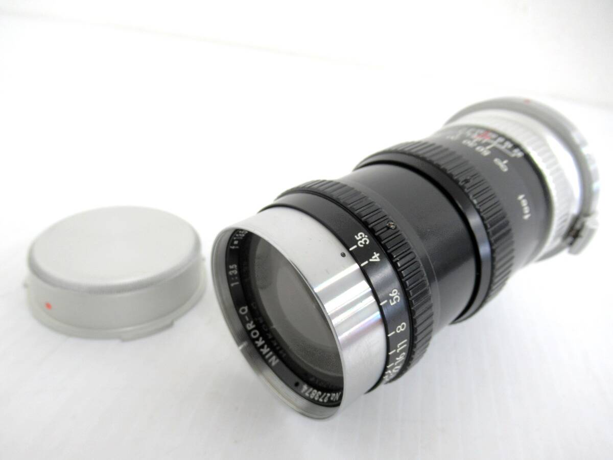 【Nikon/NIPPON KOGAKU】申④538//NIKKOR-Q 1:3.5 f=13.5cm/Sマウント
