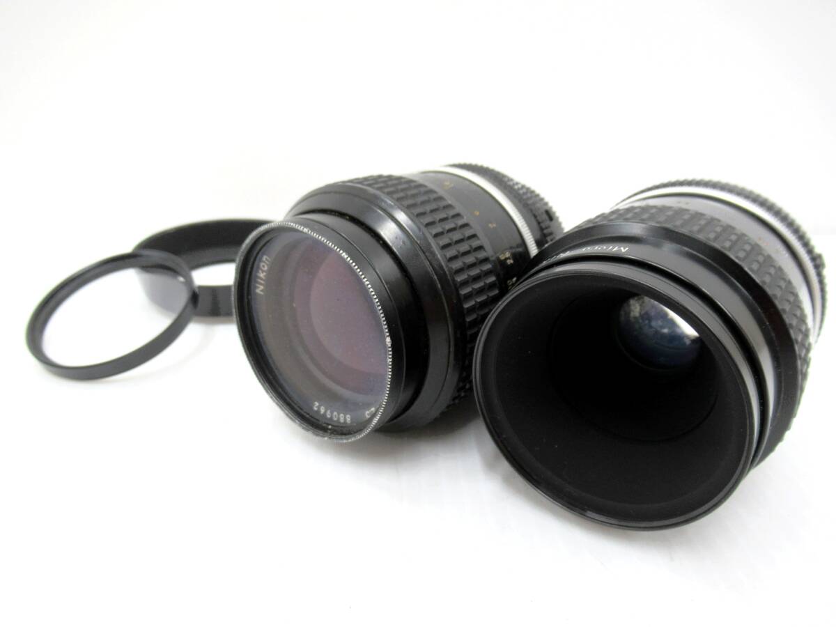 【Nikon/ニコン】申⑤285//NIKKOR 105mm 1:2.5/55mm 1:2.8