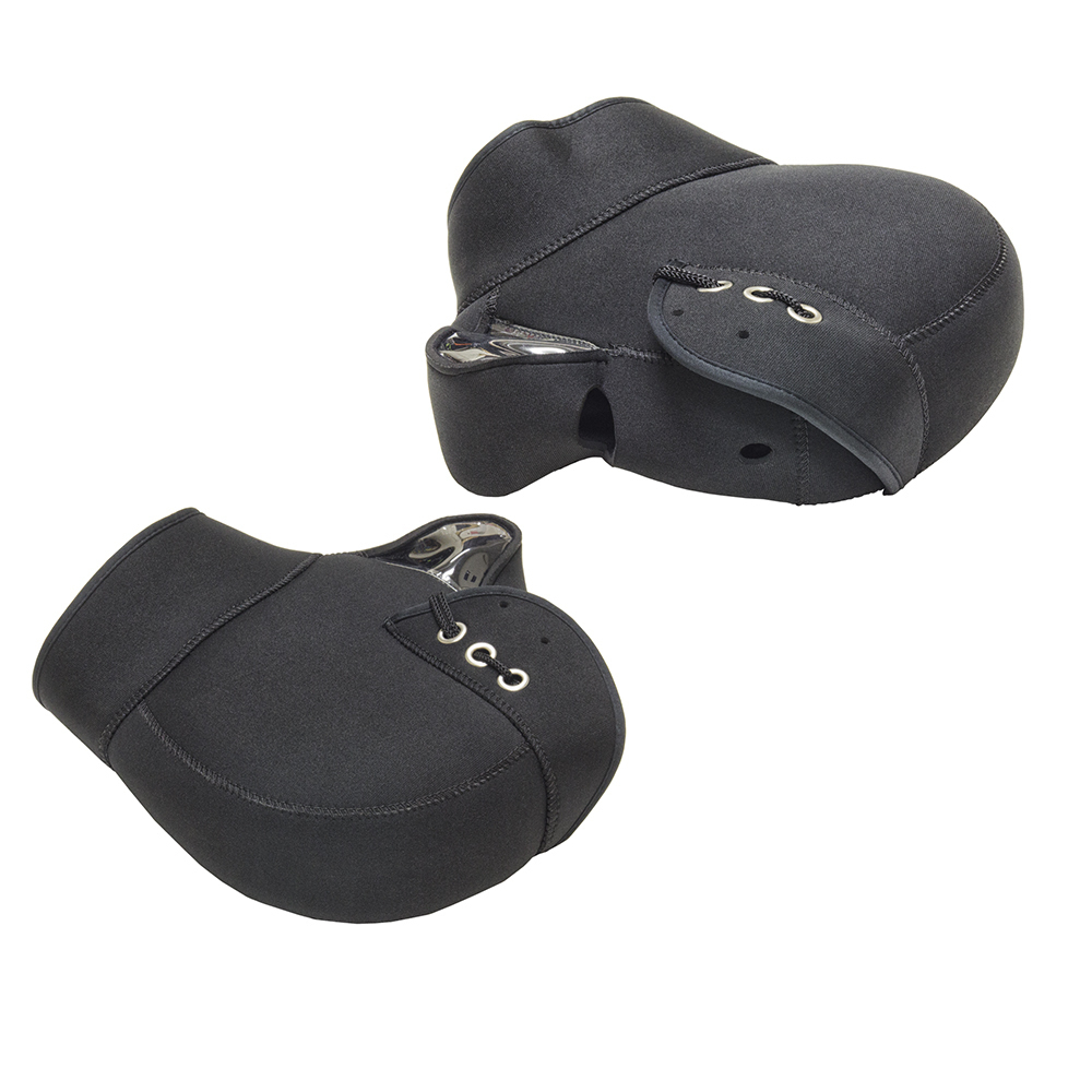 冬物 オートバイ バイク用 ネオプレーン ハンドルカバー 左右セット フリーサイズ 黒 防風(fēng) 防寒 スクーター 全5色販売中