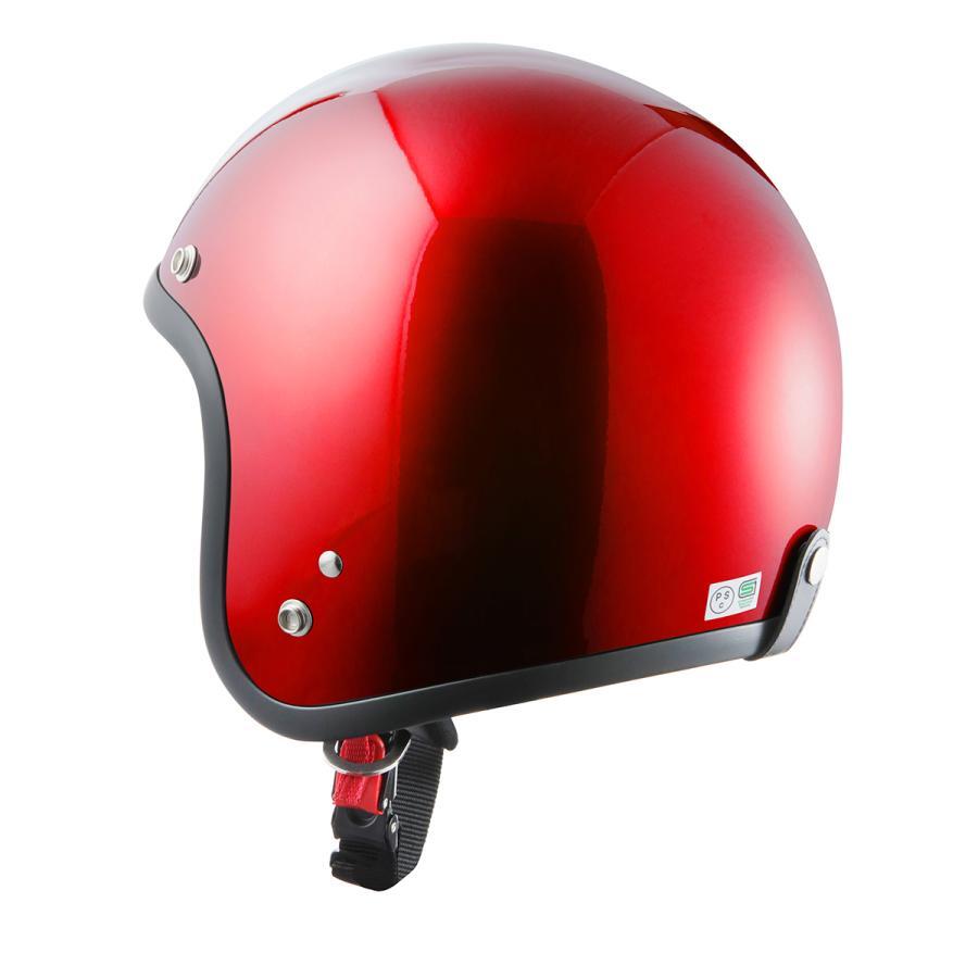 шлем маленький jet красный KC-300M 57cm-60cm не достиг SG стандарт согласовано PSC Mark получение все объем двигателя соответствует