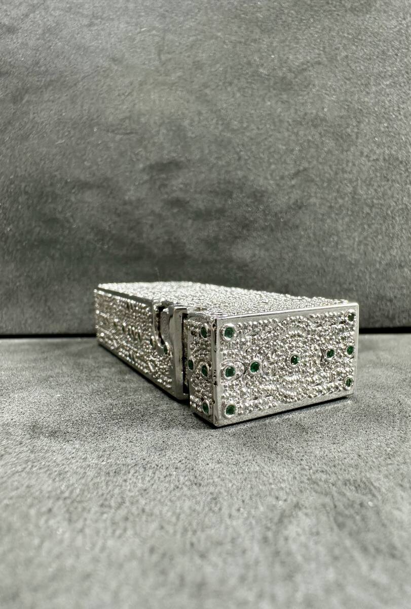 M6 ダンヒル スターリング 925 シルバー ガスライター Dunhill Sterling 925 Silver ( St Dupont , Cartier, Dunhill, Dior コレクション)