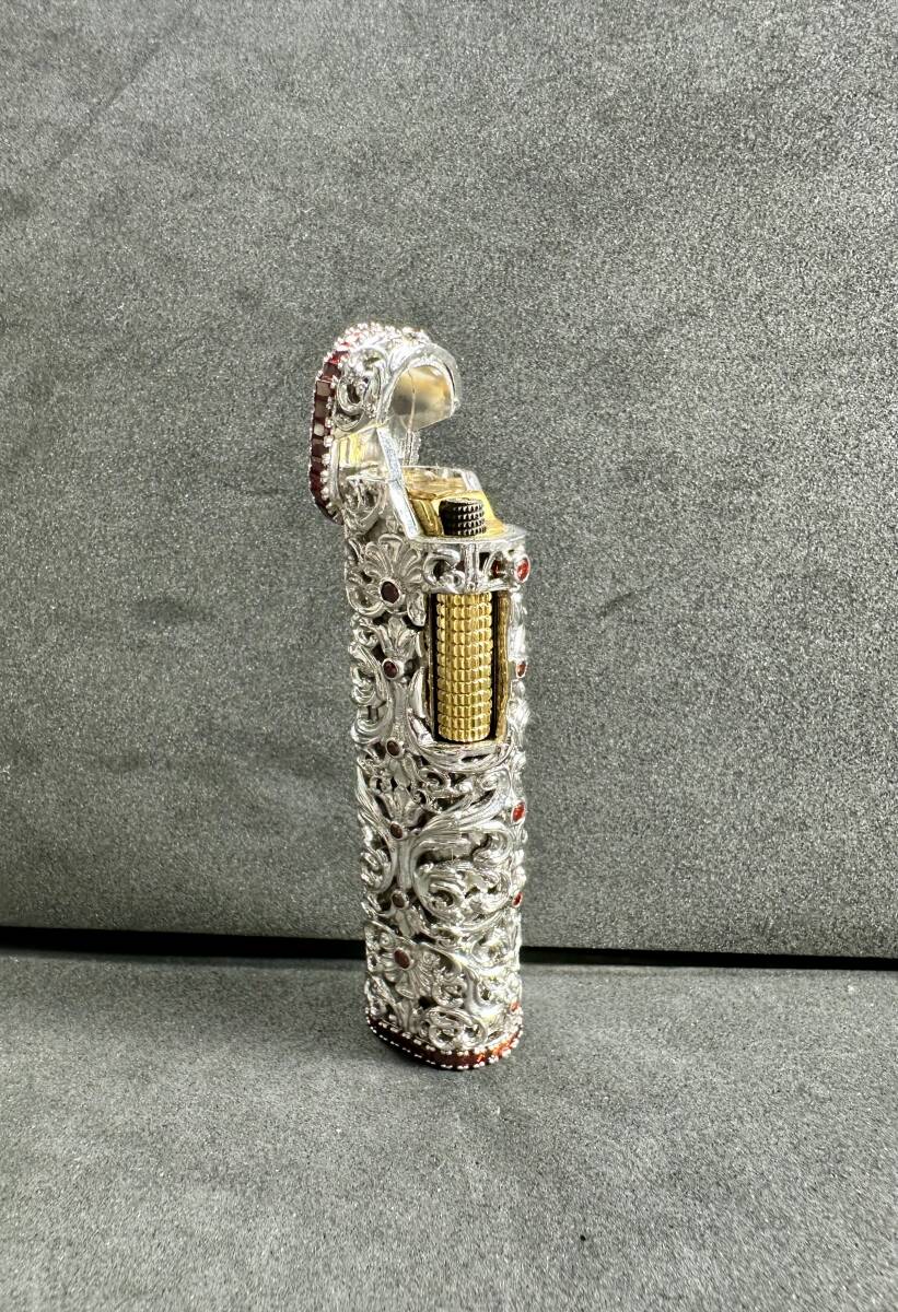 M5 ダンヒル スターリング 925 シルバー ガスライター Dunhill Sterling 925 Silver ( St Dupont , Cartier, Dunhill, Dior コレクション)