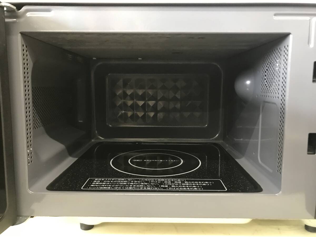 1888 IRIS OHYAMA アイリスオーヤマ 家庭用電子レンジ (EMO-F518-5-B) 50Hz ブラック 生活家電 電子機器 キッチン用品 他_画像3