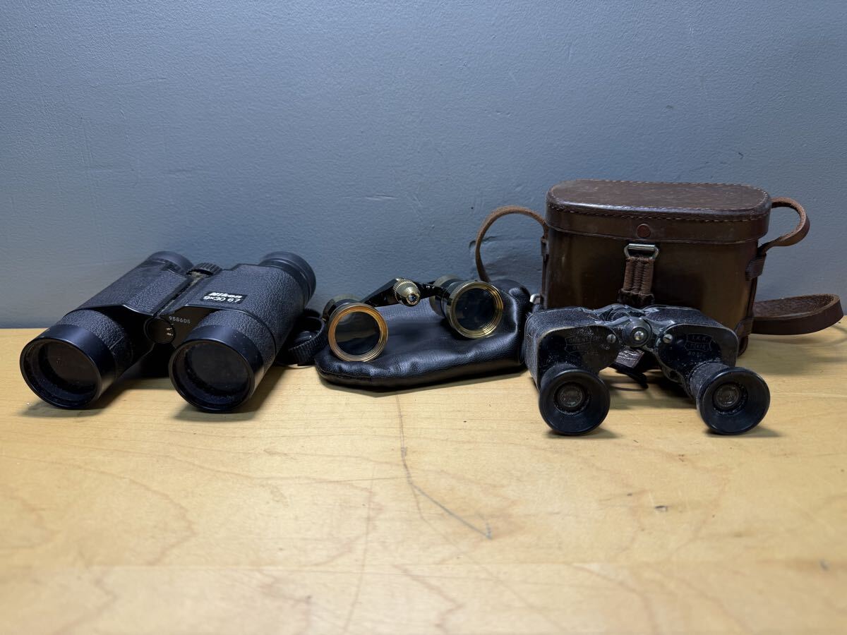 雙眼鏡 オペラグラス まとめ ジャンク品 ORIENT 6×15 Nikon 9×30 6.7 キングアンドクイーン 