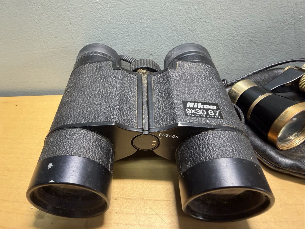 雙眼鏡 オペラグラス まとめ ジャンク品 ORIENT 6×15 Nikon 9×30 6.7 キングアンドクイーン 
