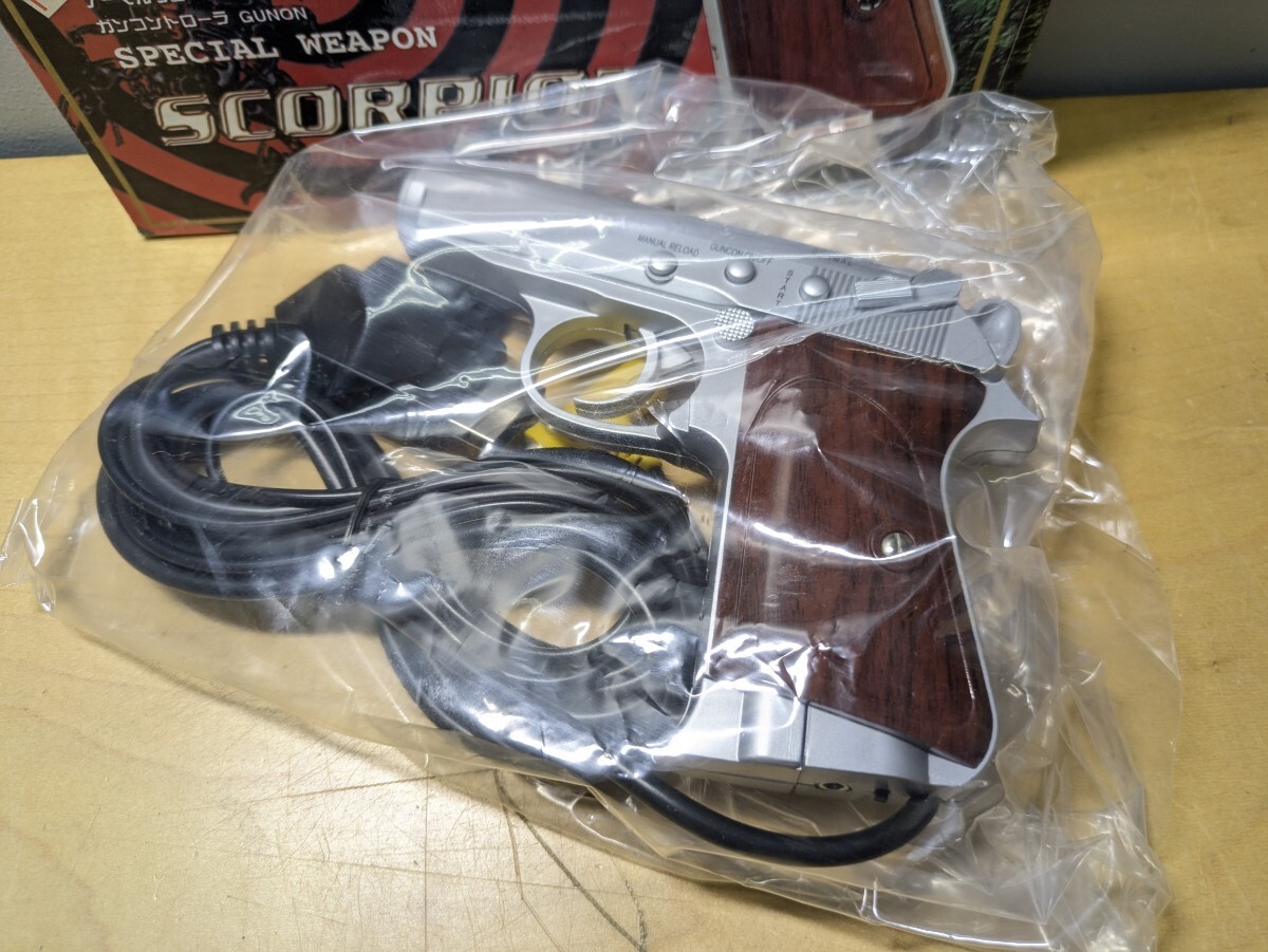 【未使用】ガンコントローラーGUNCON「スコーピオンガン」現状品_画像2