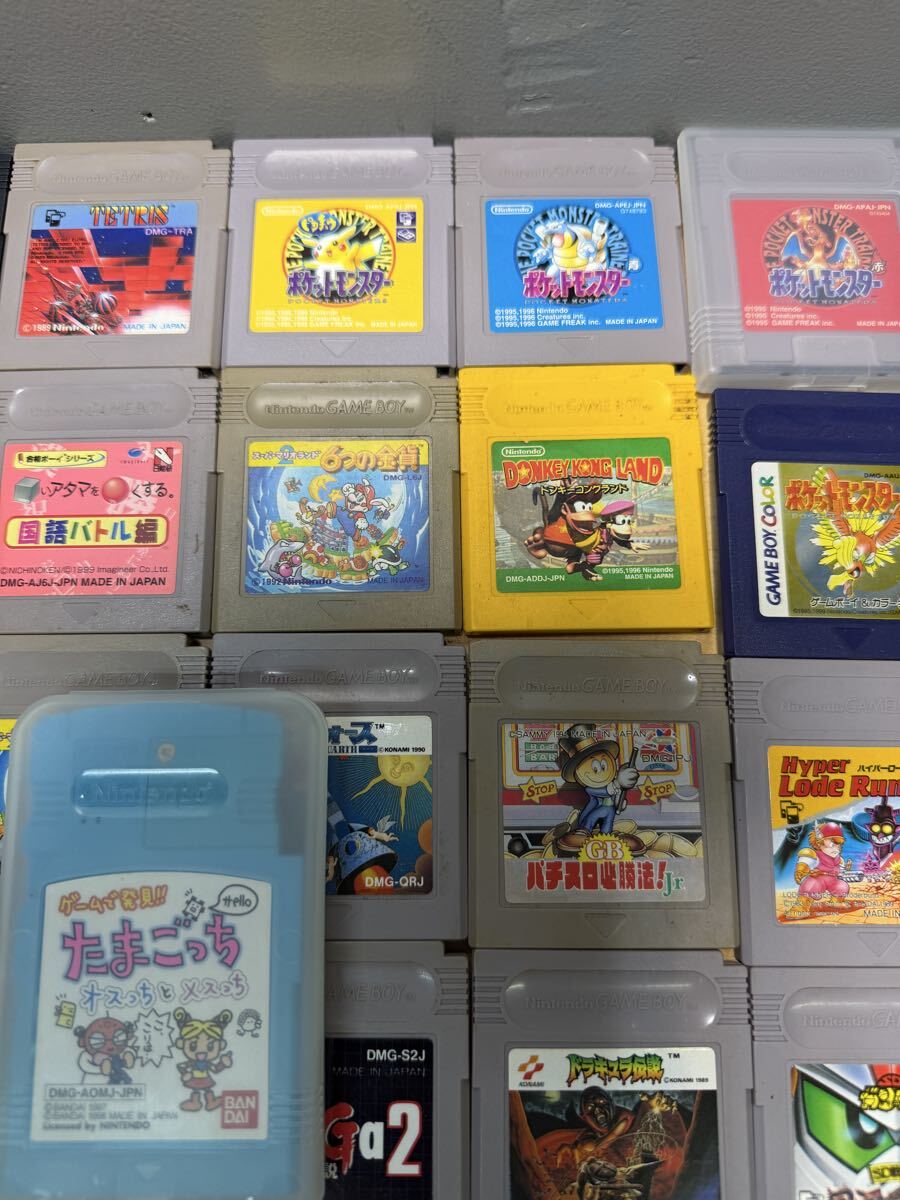 【大量！】 ゲームボーイ ソフト まとめ GB カセット 任天堂 マリオ カービィ ドラえもん たまごっち 現(xiàn)狀品