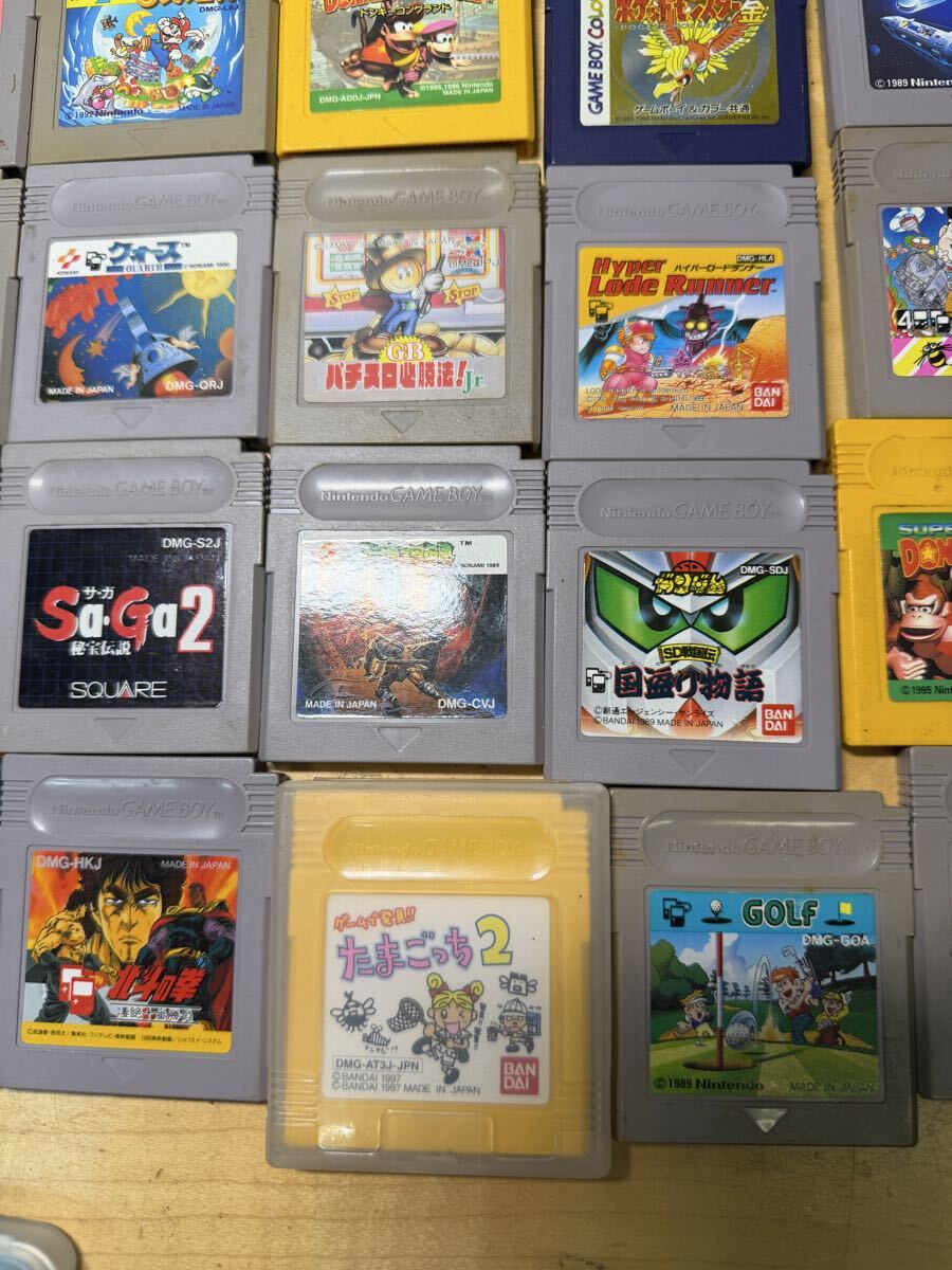 【大量！】 ゲームボーイ ソフト まとめ GB カセット 任天堂 マリオ カービィ ドラえもん たまごっち 現(xiàn)狀品