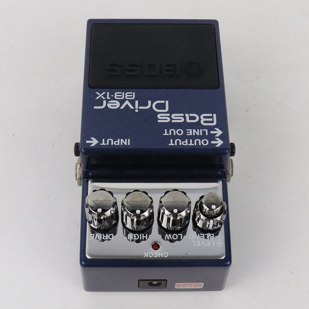 中古 ベースオーバードライブ エフェクター BOSS BB-1X Bass Driver ベースドライバー ベースエフェクター_画像6