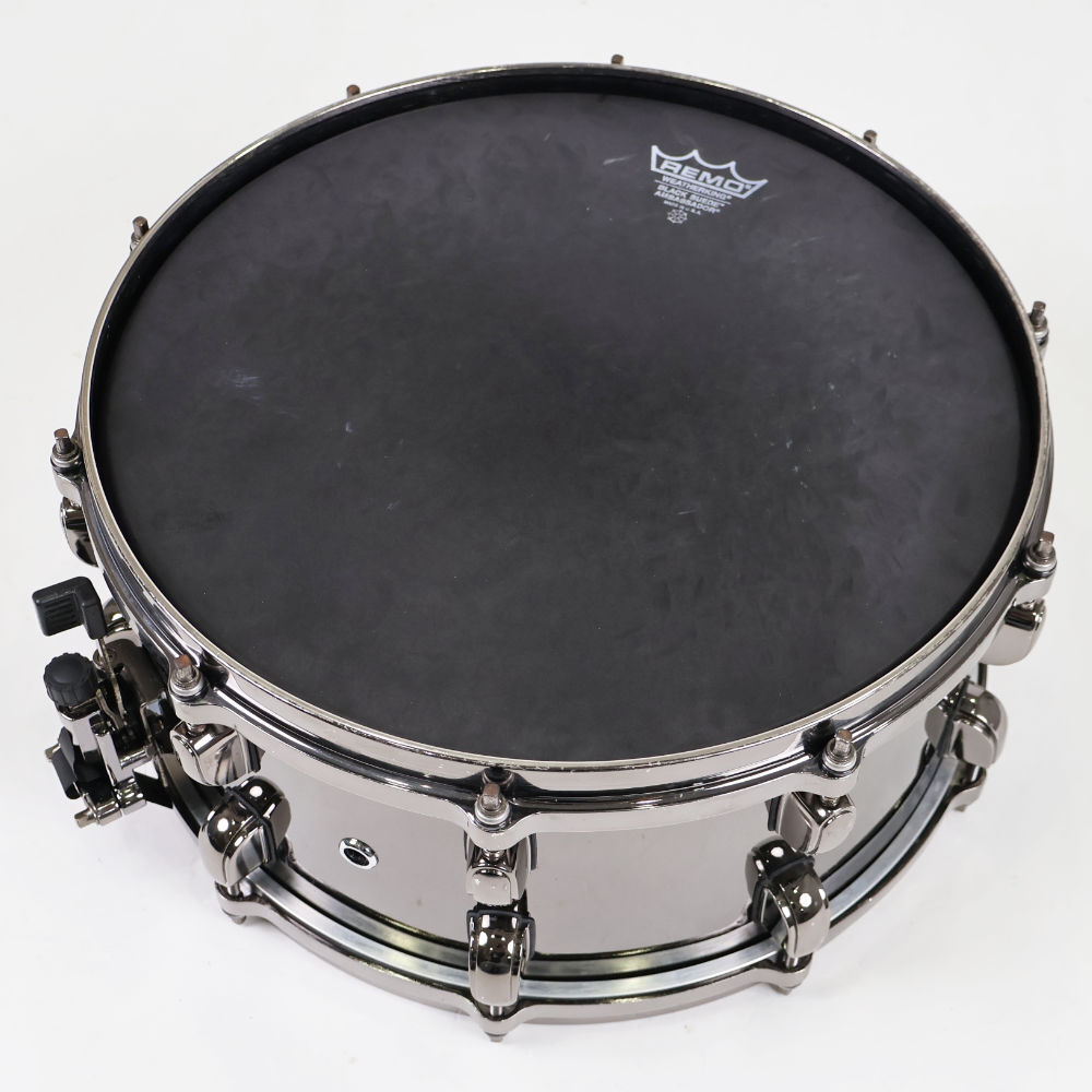 中古 スネアドラム タマ TAMA NP1465 ピエール中野シグネイチャースネア 14x6.5 ブラスシェル_画像2