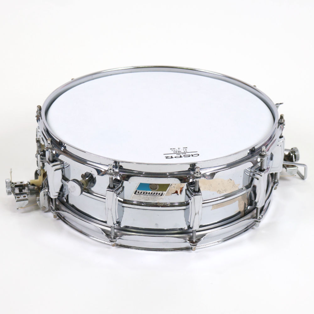 中古 スネアドラム ラディック Ludwig LM410 Supersensitive 14×5 スネアドラム_画像1