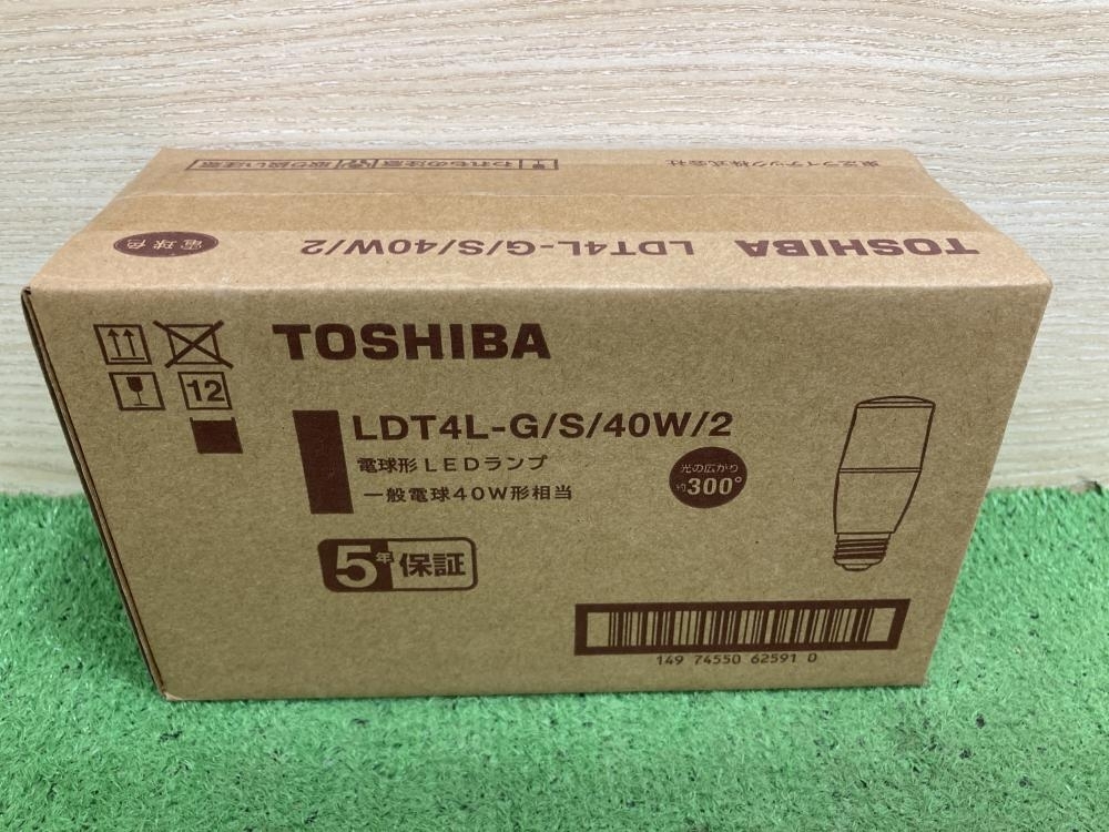012◆未開封品・即決価格◆東芝 LED電球10個 LDT4L-G/S/40W/2_画像5