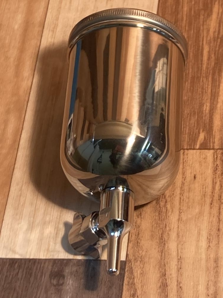 007* не использовался товар * блиц-цена *ane -тактный Iwata низкий давление распылительный пистолет + краска cup есть LPH-50-062G+PC-250SB-2LF