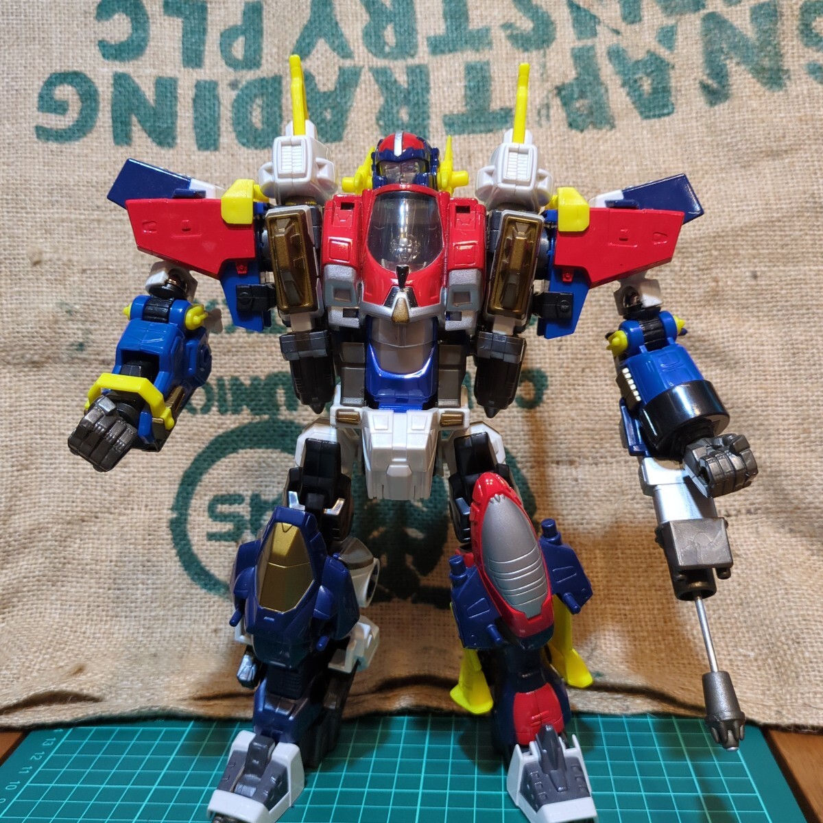 当時物 ミクロマン 超磁力システム 053 ロボットマンディーン タカラ ミクロマンマグネパーズ エンデバー 小さな巨人 フィギュア_画像1