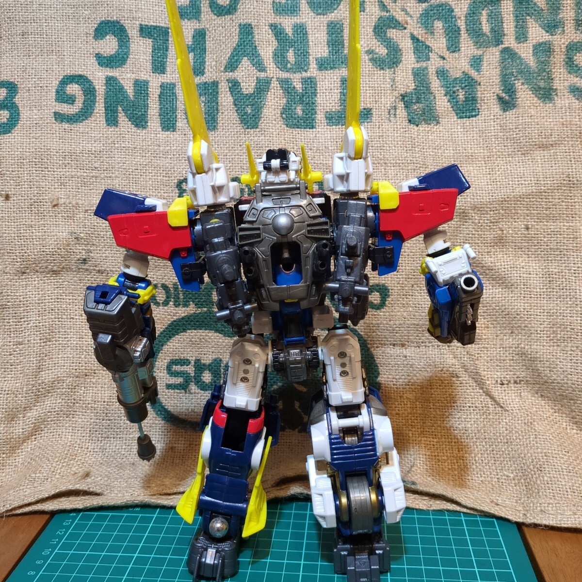 当時物 ミクロマン 超磁力システム 053 ロボットマンディーン タカラ ミクロマンマグネパーズ エンデバー 小さな巨人 フィギュア_画像2