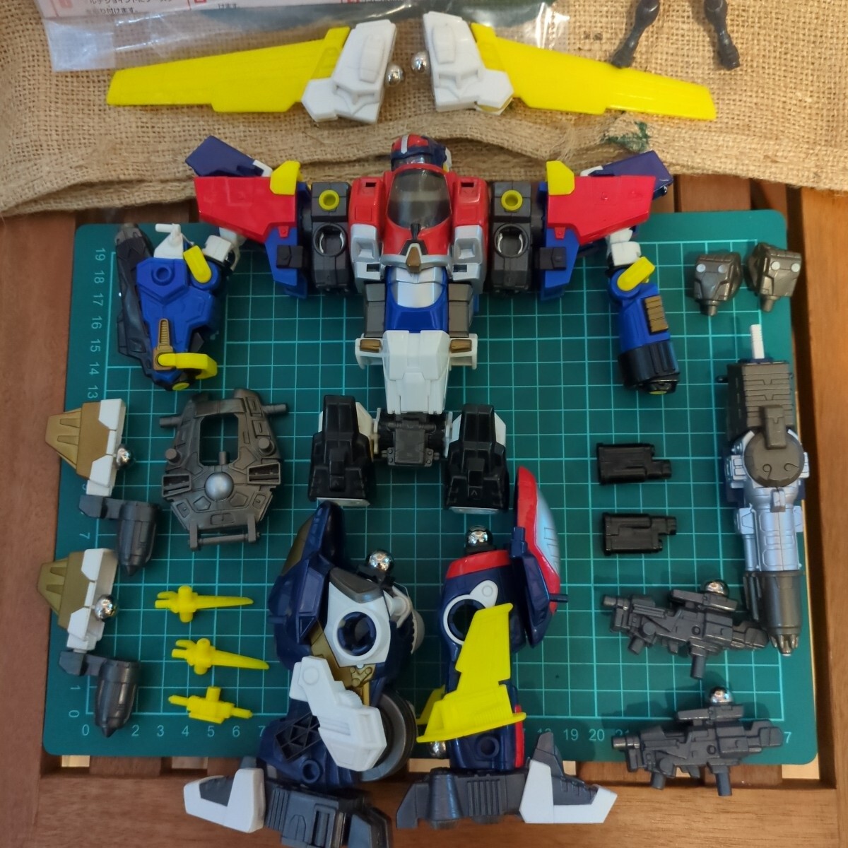当時物 ミクロマン 超磁力システム 053 ロボットマンディーン タカラ ミクロマンマグネパーズ エンデバー 小さな巨人 フィギュア_画像6