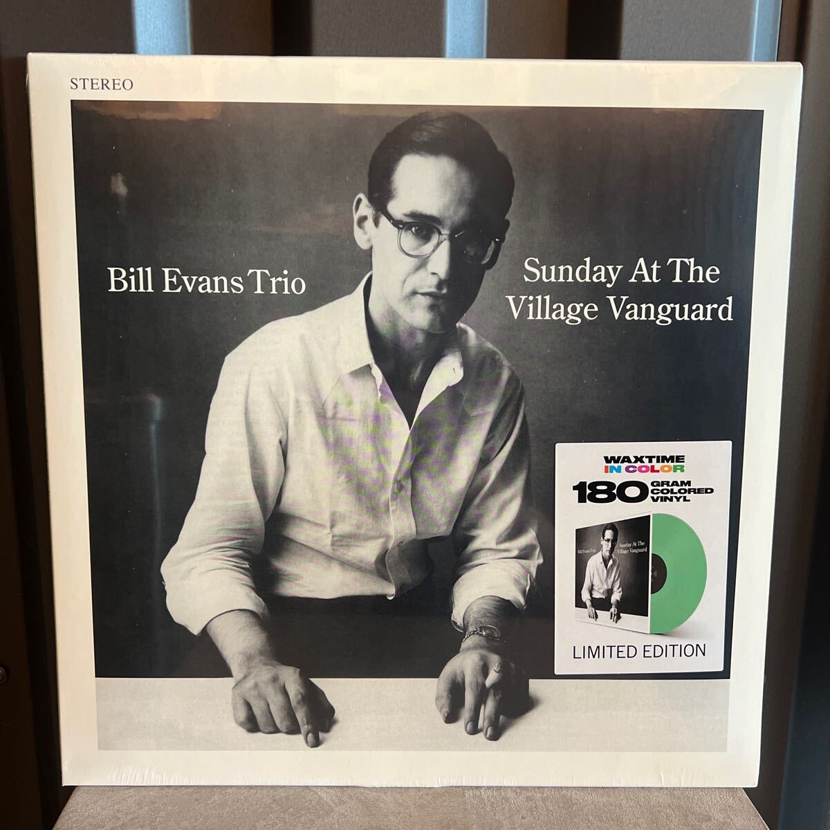 【アナログ盤】新品/未開封/EU盤/限定盤/180g重量盤/グリーン盤/The Bill Evans Trio/Sunday At The Village Vanguard/レコード/950612_画像1