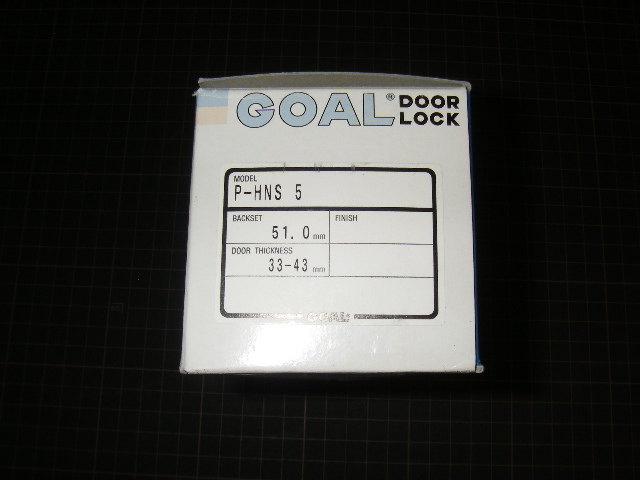 GOAL DOOR LOCK P-HNS 5_画像2