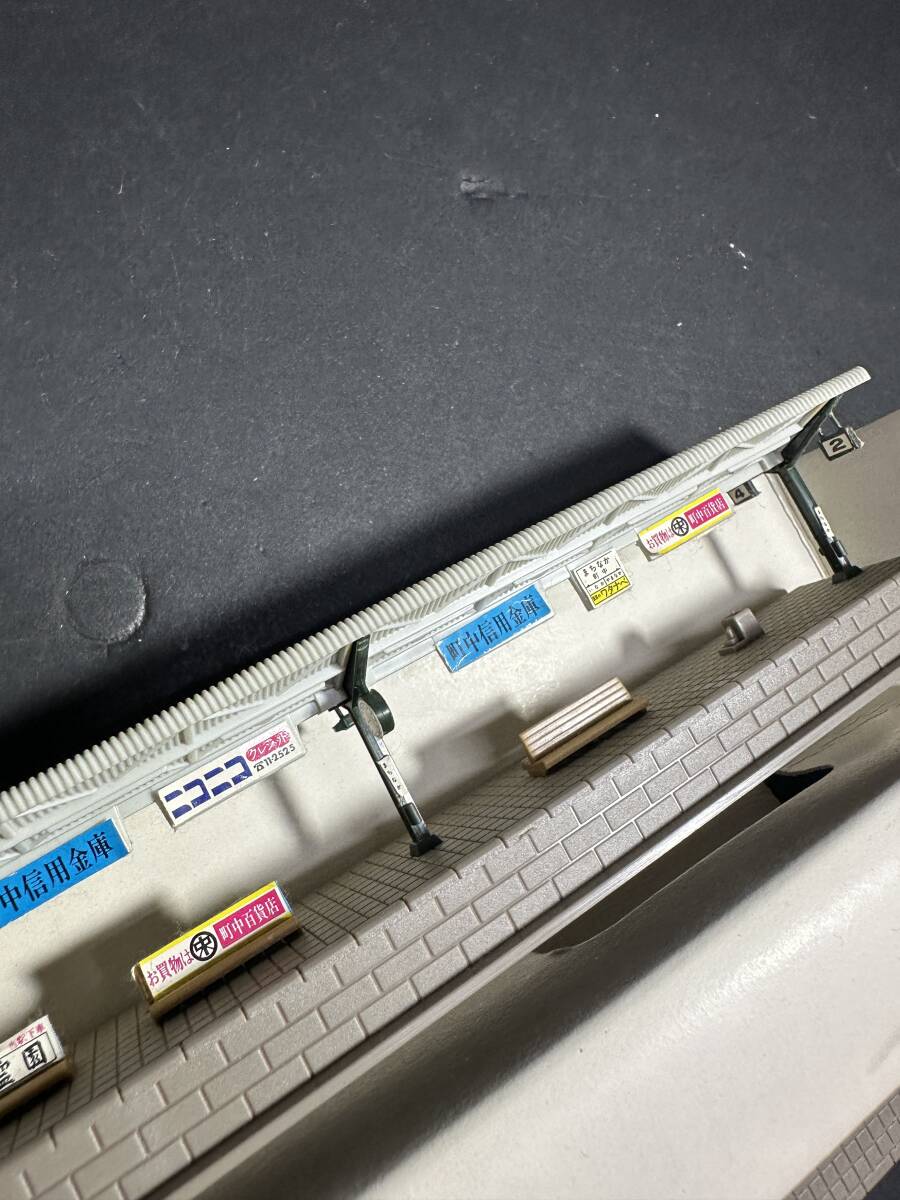★コレクター必見！！ 当時物 現状品 TOMIX Nゲージ トミックス 4005 島式ホームセット 箱付 駅 鉄道模型 希少 ビンテージ KZ510_画像7