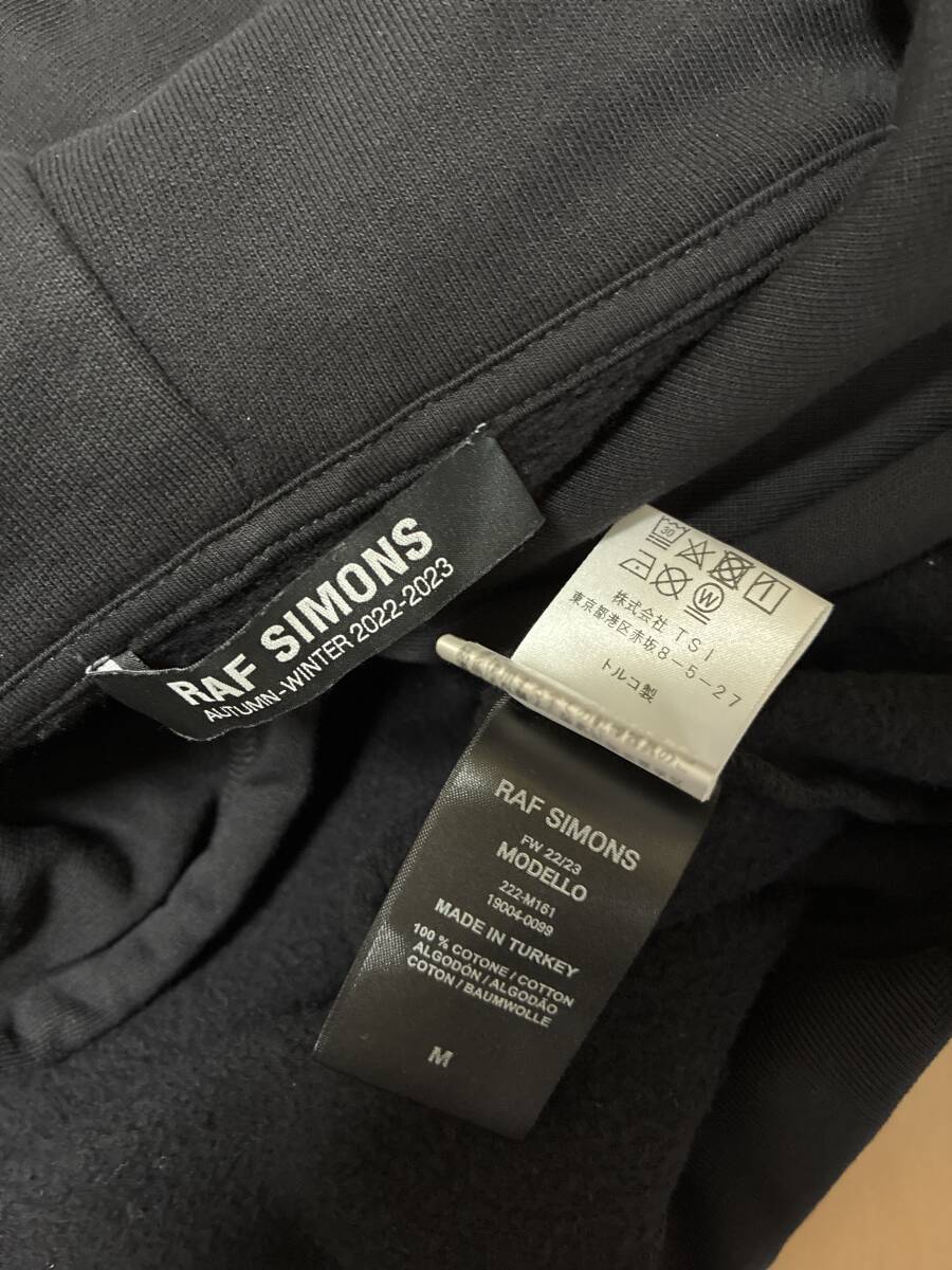 RAF SIMONS ラフシモンズ ヴィンテージ グラフィック フーディー スウェット パーカー_画像9