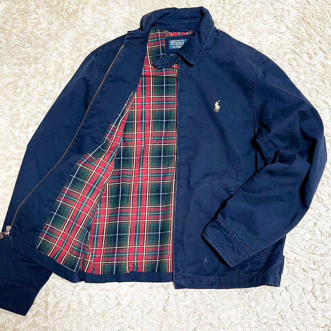 90s Ralph Lauren スイングトップ ドリズラージャケット ネイビー ユーエスポロアッスン U.S. POLO ASSN. 90's ヘビーツイル